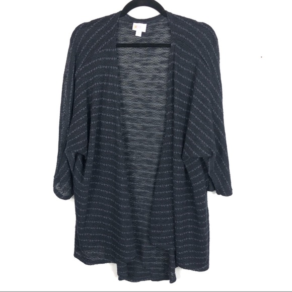 LuLaRoe Sweaters - Lula roe black cardigan S5